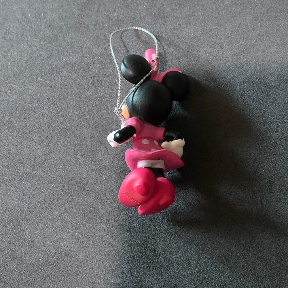 Disney Minnie Mouse Pink Polka Dot Ornament - Picture 3 of 3